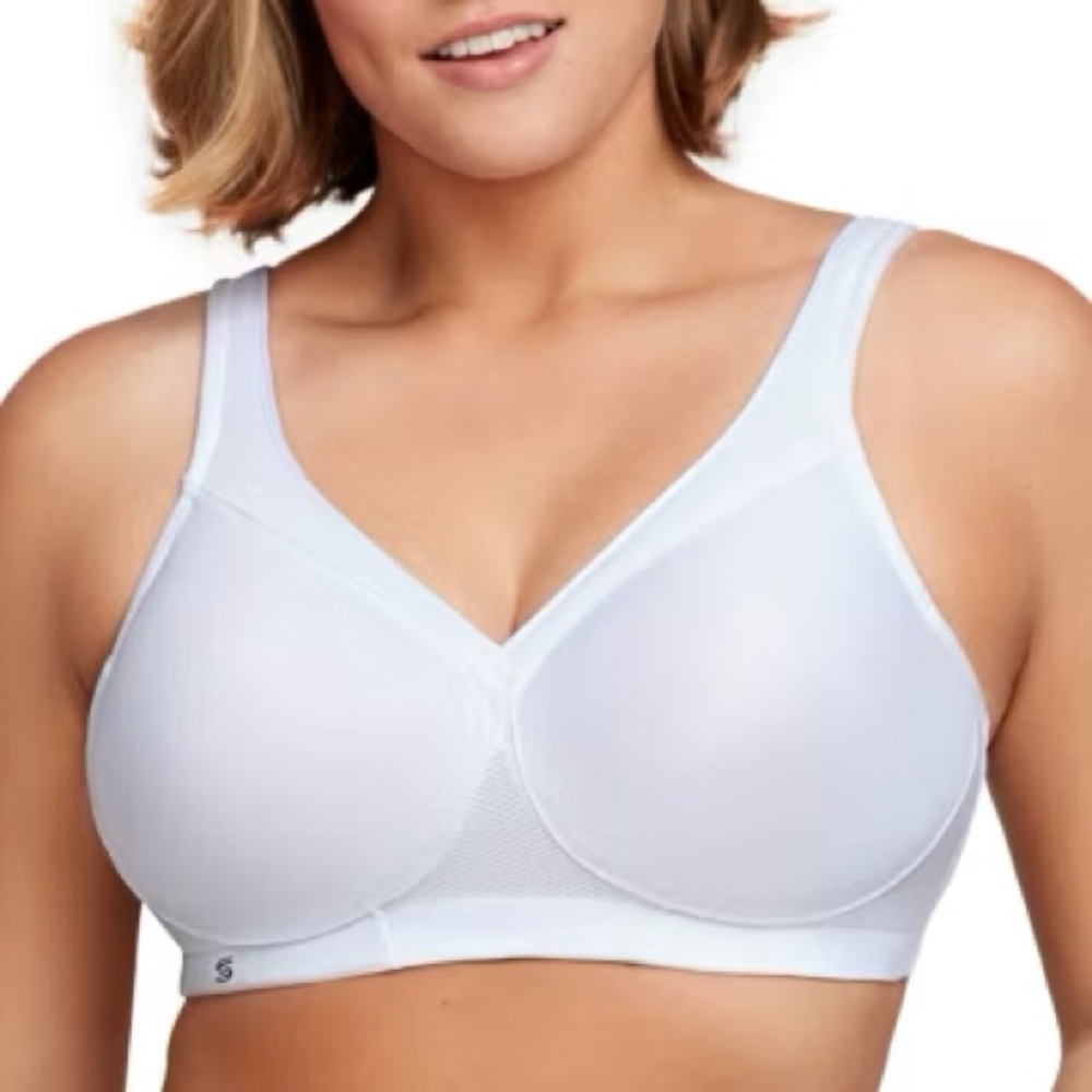GLAMORISE SPORT MagicLift Seamless Wire-Free high impact Sports Bra size 38I NWT